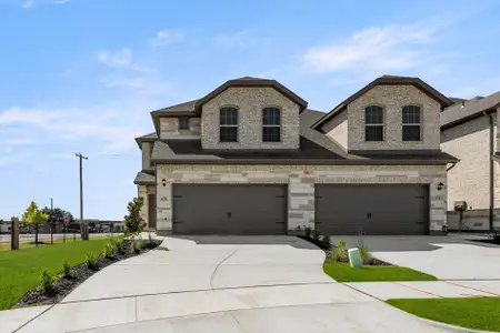 New construction Duplex house 525 Sandiford Ct, Mansfield, TX 76063 plan Palestine - image