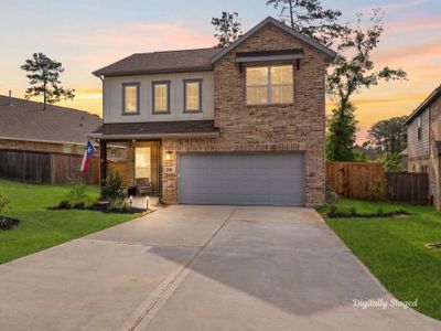 New construction Single-Family house 218 Woods Rose Ct, Conroe, TX 77318 - image