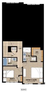 New construction Duplex house 211 Byrum St, Cary, NC 27511 plan Soho - image 3