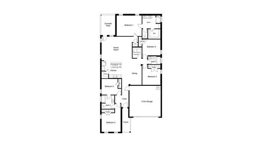 D.R. Horton's Livingston floorplan - All Home and community information, including pricing, included features, terms, availability and amenities, are subject to change at any time without notice or obligation. All Drawings, pictures, photographs, video, square footages, floor plans, elevations, features, colors and sizes are approximate for illustration purposes only and will vary from the homes as built.