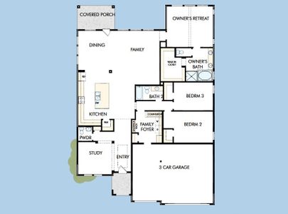 New construction Single-Family house 9968 Aurora Hill St, Boerne, TX 78006 plan The Flower Mound - image 3