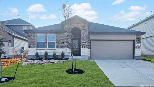 New construction Single-Family house 20837 Stonework Spur, San Antonio, TX 78266 plan The Lakeway - image