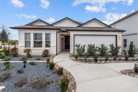 New construction Single-Family house 1692 Viola Ln, New Braunfels, TX 78130 plan Freestone - 35' Smart Series - image