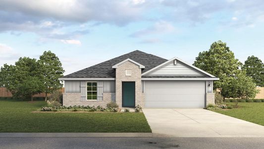 New construction Single-Family house 18024 Blazing Ranch Ln, Manor, TX 78653 plan The Irvine - image