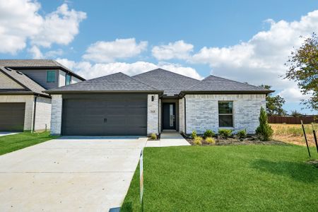 New construction Single-Family house 7620 Kingfisher Rd, Aubrey, TX 76227 plan Harrison - image