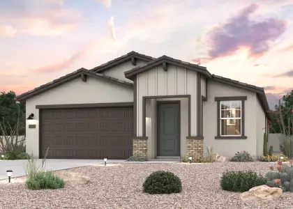 New construction Single-Family house 22884 W Monona Ln, Surprise, AZ 85387 plan Raven - image