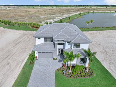 New construction Single-Family house 13531 Nesting Pines Wy, Palm Beach Gardens, FL 33412 plan Olympus - image