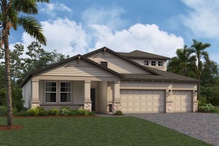 New construction Single-Family house 2508 Clary Sage Dr, Spring Hill, FL 34609 plan Corina III Bonus - image