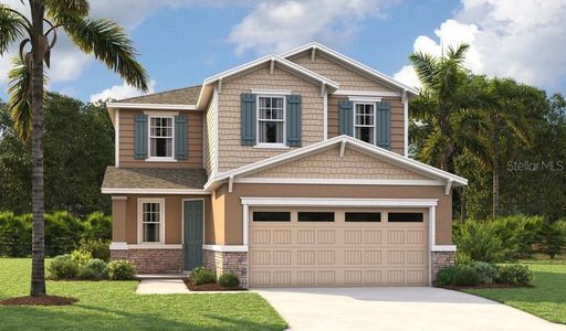 New construction Single-Family house 1681 Crooked Creek St, St. Cloud, FL 34772 - image