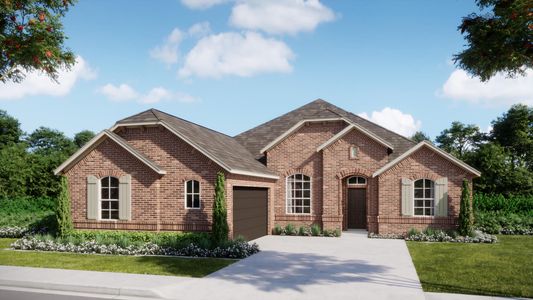 New construction Single-Family house 247 Wintergrass Dr, Waxahachie, TX 75165 plan Concept 2370 - image