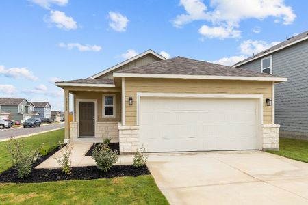 New construction Single-Family house 2506 Rambo Dr, San Antonio, TX 78224 plan Easton - 1388 - image