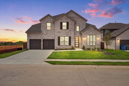 New construction Single-Family house 1721 Monarch Haven Wy, Oak Point, TX 75068 plan Humble - image