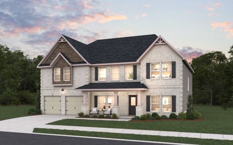 New construction Single-Family house 389 Mistwood Ct, McDonough, GA 30253 plan Chesapeake - image