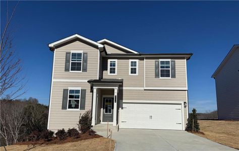 New construction Single-Family house 5436 Aurora Trl, Flowery Branch, GA 30542 plan Atlas - image