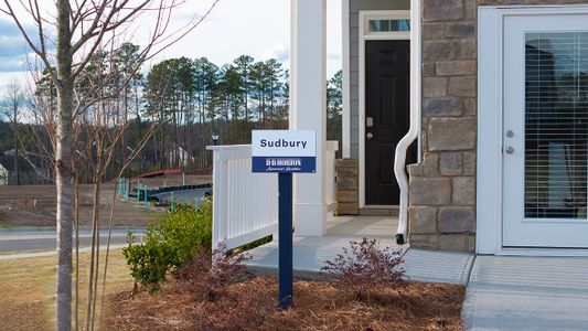 New construction Townhouse house 2584 Poppy Court, Buford, GA 30519 - photo 0