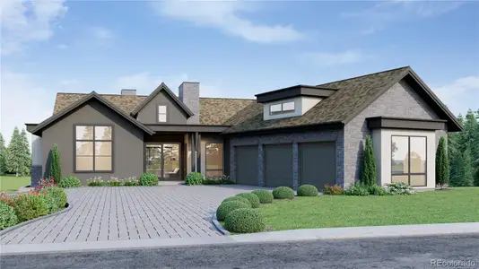 New construction Single-Family house 6186 Oxford Peak Ln, Castle Rock, CO 80108 - image