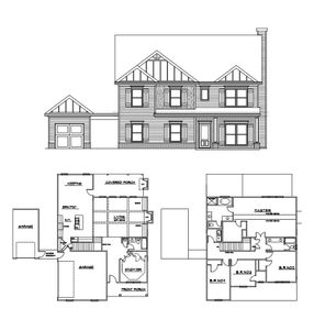 New construction Single-Family house Winder, GA 30680 plan Abigail 3 - image