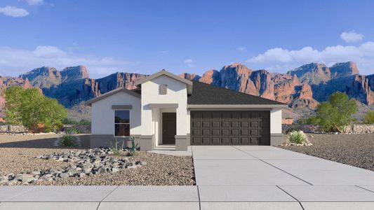 New construction Single-Family house 35032 W Angelo Dr, Maricopa, AZ 85138 plan Caden - image