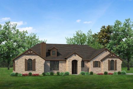 New construction Single-Family house 2466 Blackjack Oak Rd, Oak Ridge, TX 75161 plan Caddo - image