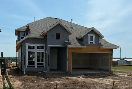 New construction Single-Family house 13821 Tucker Hedge Pass, Elgin, TX 78621 plan Wilson - Premier Series - image