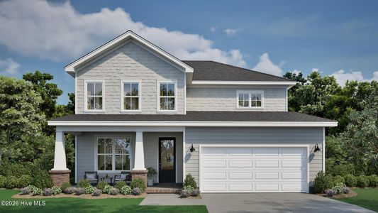 New construction Single-Family house 3120 Gresham Pl, Leland, NC 28451 plan The Camellia - image