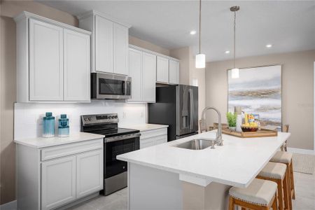 New construction Townhouse house 580 Belle Heart Ln, Debary, FL 32713 - image