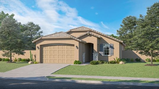 New construction Single-Family house 36510 W Giallo Ln, Maricopa, AZ 85138 Coronado Plan 3560- photo 0