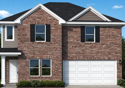 New construction Single-Family house 19054 Cetara Villa Dr, Hockley, TX 77447 plan Moore - image
