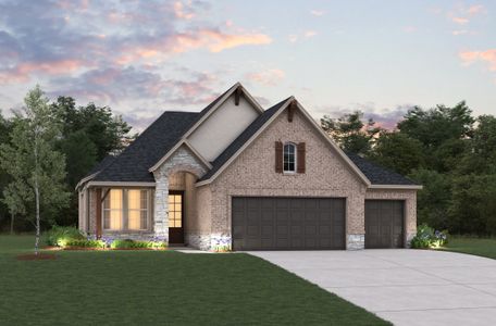 New construction Single-Family house 6906 Ivory Sedge Trl, Richmond, TX 77469 plan Hickory - image
