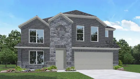 New construction Single-Family house 1640 Mesquite Trl, Dayton, TX 77535 plan Diamond - image
