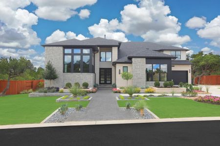 New construction Single-Family house 122 Crosswater Ln, Dripping Springs, TX 78620 plan Tivoli - image