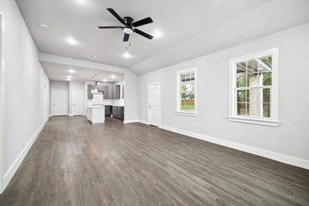 Additional view of living/dinning/kitchen area