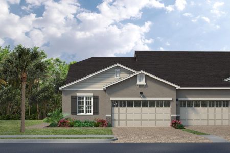 New construction Multi-Family house 7679 Cache Creek Lane, Melbourne, FL 32940 Monterey II- photo 0