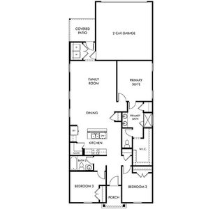 New construction Single-Family house 3228 Hopewell Ln, Fort Worth, TX 76179 plan The Clearwater - image