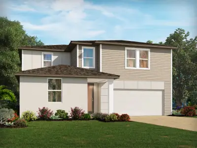 New construction Single-Family house 5181 Springrise Dr, St. Cloud, FL 34772 plan Primrose - image
