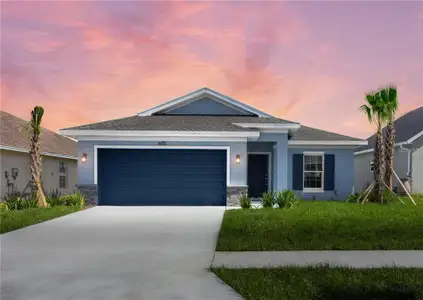 New construction Single-Family house 605 Rose Apple Cir, Port Charlotte, FL 33954 - image