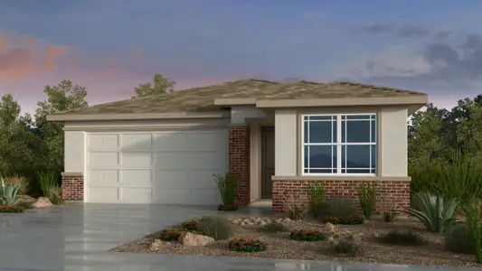 New construction Single-Family house 17132 W Briles Rd, Surprise, AZ 85387 plan Quartz - image