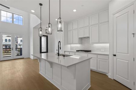 New construction Townhouse house 8137 Legacy Oak Dr, McKinney, TX 75071 Berkley Plan- photo 1 1