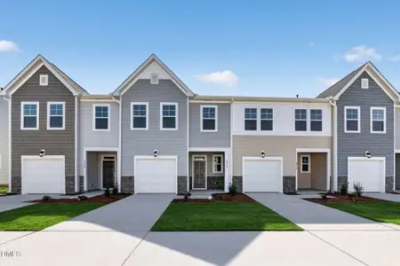 New construction Townhouse house 2938 Hickory Field Dr, Raleigh, NC 27616 plan Carson II - image