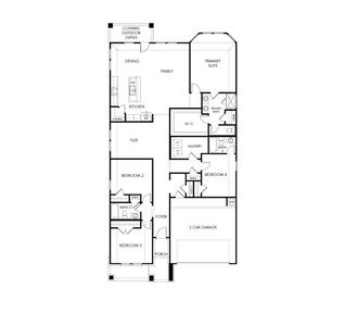 New construction Single-Family house 717 Universal Dr, Hutto, TX 78634 plan The Henderson (404) - image