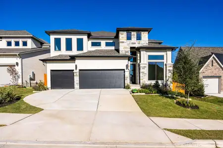 New construction Single-Family house 224 Sheepdog Dr, Liberty Hill, TX 78642 plan 3330M - image