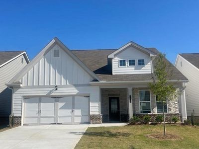 New construction Single-Family house 726 Vireo Walk, Loganville, GA 30052 Evergreen- photo 0