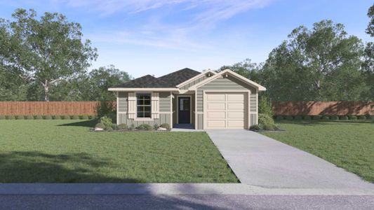 New construction Single-Family house 1122 Celosia Loop, Uhland, TX 78640 - photo 0