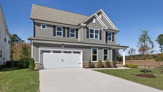 New construction Single-Family house 1605 Jasmine View Wy, Knightdale, NC 27545 plan Lucas - image