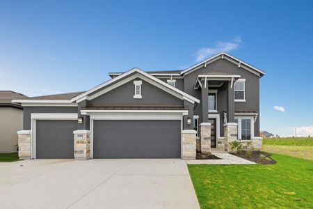 New construction Single-Family house 19125 Ariel Elena Way, Pflugerville, TX 78660 Lennox- photo 0