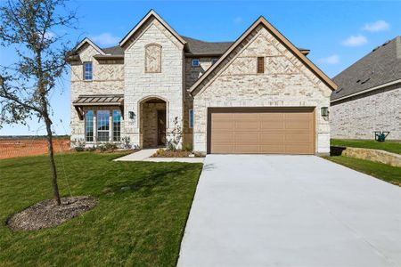 New construction Single-Family house 525 Carriage Hill Rd, Midlothian, TX 76065 plan Stanford - image