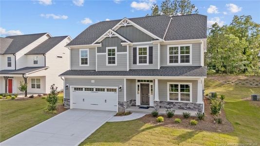 New construction Single-Family house 532 Watauga Ln, Aberdeen, NC 28315 plan DRAYTON - image