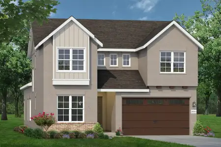 New construction Single-Family house 600 C-Bar Ranch Trl, Unit 99, Cedar Park, TX 78613 plan Cross Creek 2695 - image