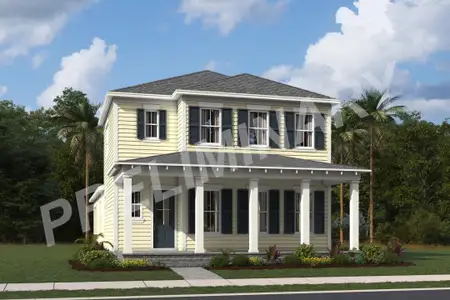 New construction Single-Family house 901 Sw Newfield Ave, Palm City, FL 34990 plan Livingstone - image