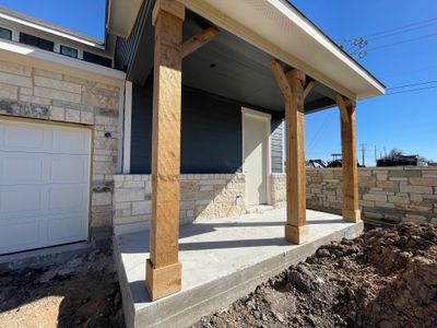 New construction Single-Family house 102 Palo Brea Lp, Hutto, TX 78634 plan Sierra - image